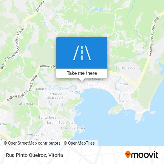 Rua Pinto Queiroz map