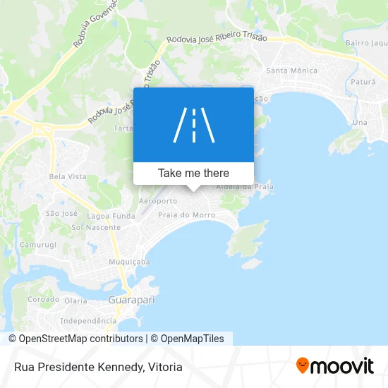 Rua Presidente Kennedy map