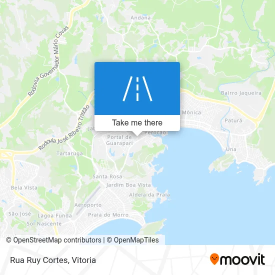 Rua Ruy Cortes map