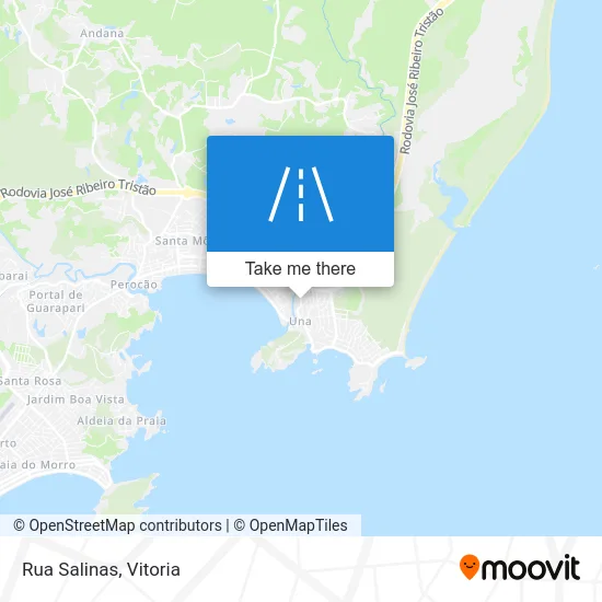Rua Salinas map