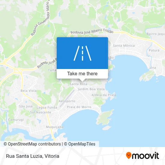 Rua Santa Luzia map