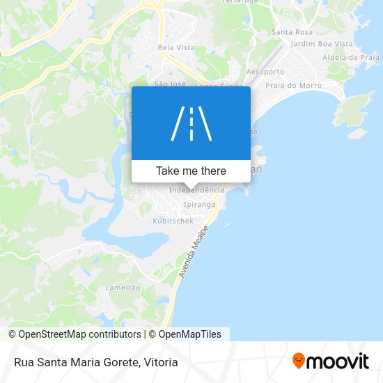 Rua Santa Maria Gorete map