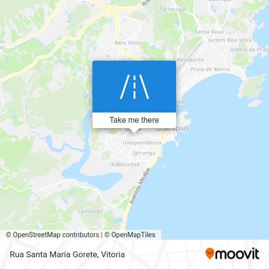 Rua Santa Maria Gorete map