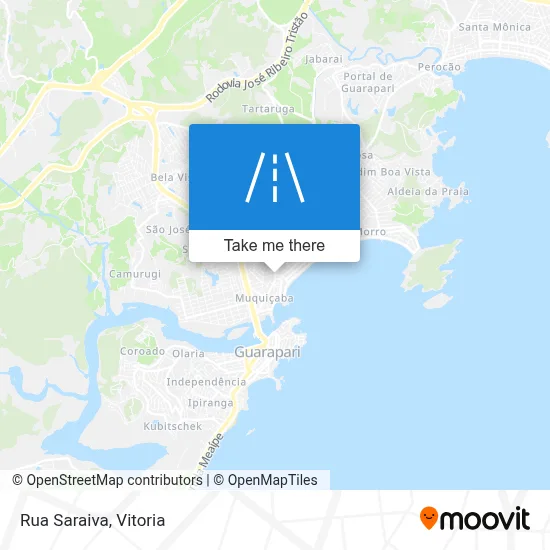 Rua Saraiva map