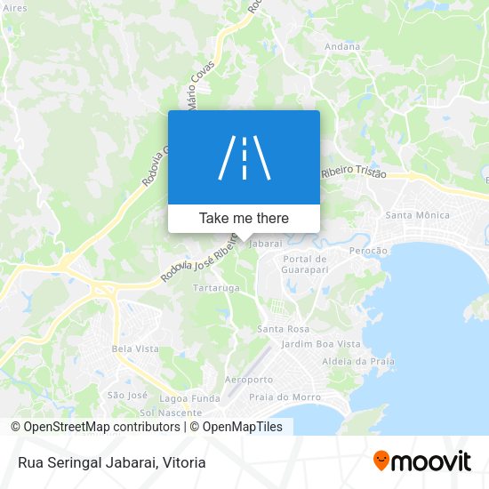Rua Seringal Jabarai map