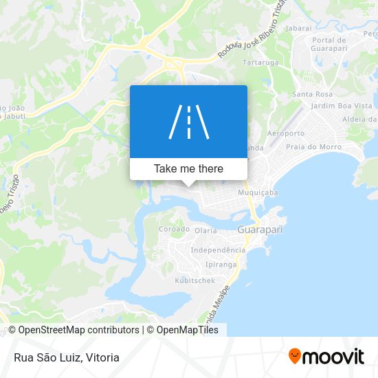 Rua São Luiz map
