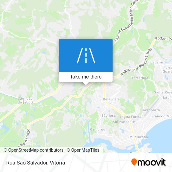 Rua São Salvador map