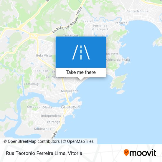 Rua Teotonio Ferreira Lima map