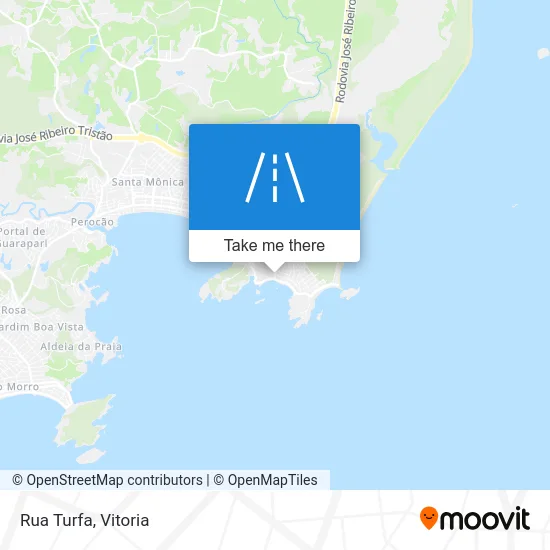 Rua Turfa map