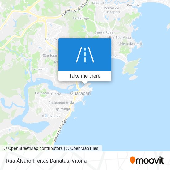 Rua Álvaro Freitas Danatas map