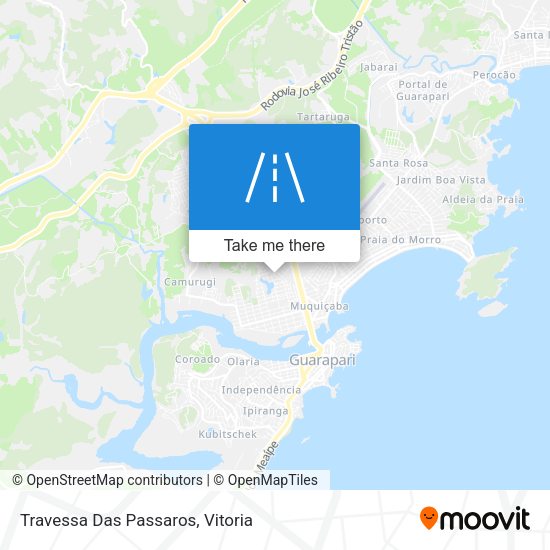 Travessa Das Passaros map