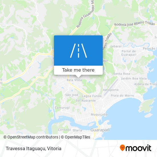 Travessa Itaguaçu map