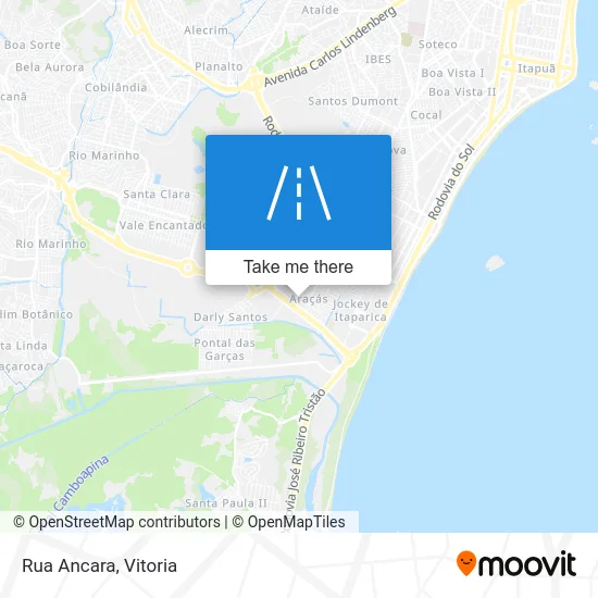 Rua Ancara map