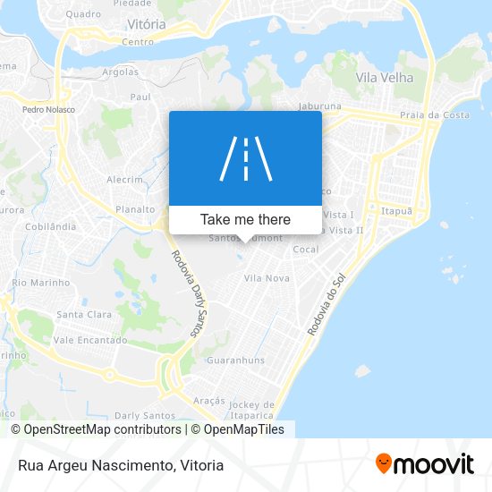 Rua Argeu Nascimento map