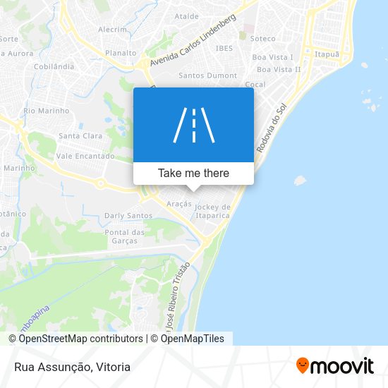 Rua Assunção map