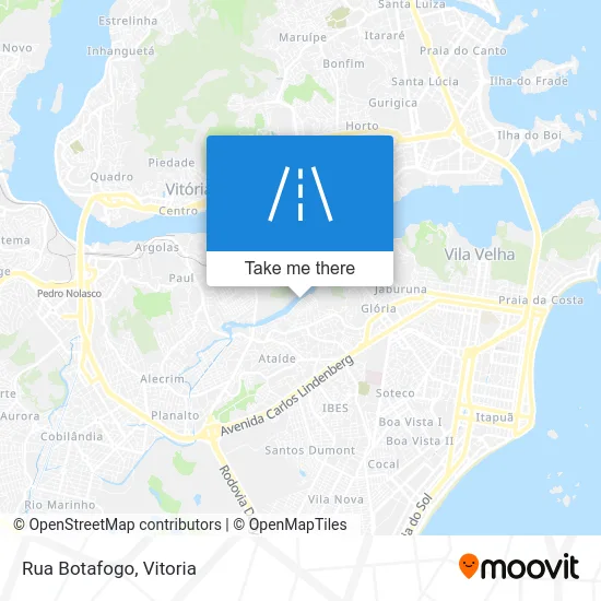 Rua Botafogo map
