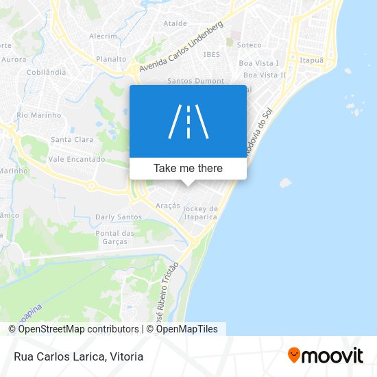 Rua Carlos Larica map