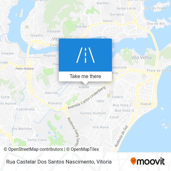Rua Castelar Dos Santos Nascimento map