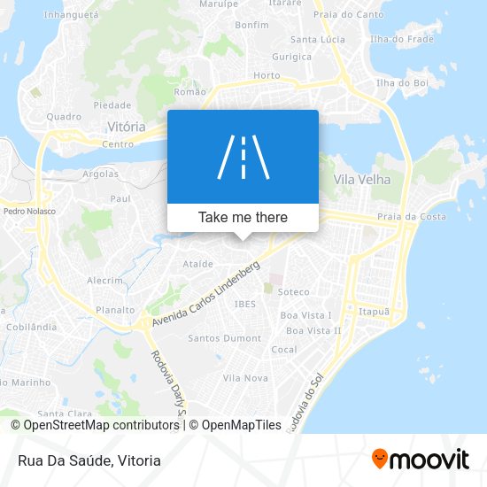 Rua Da Saúde map