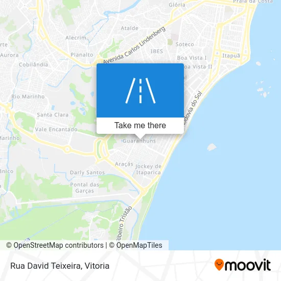 Rua David Teixeira map