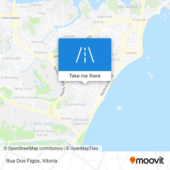 Rua Dos Figos map