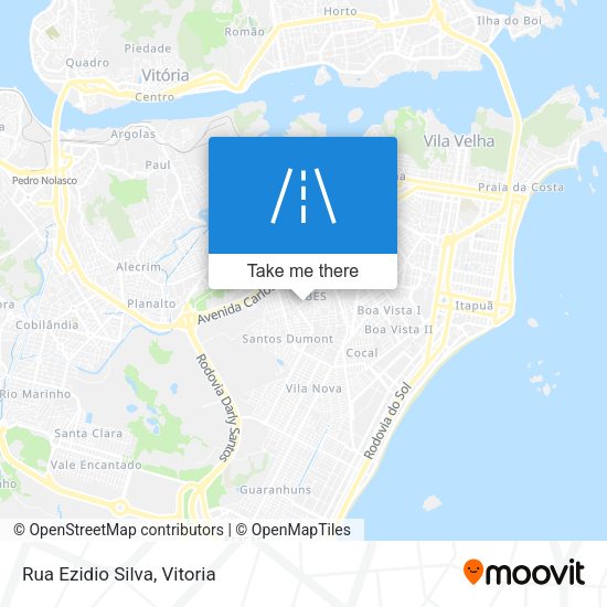 Rua Ezidio Silva map