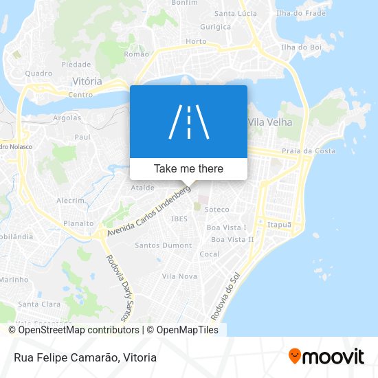 Rua Felipe Camarão map