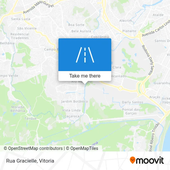 Rua Gracielle map