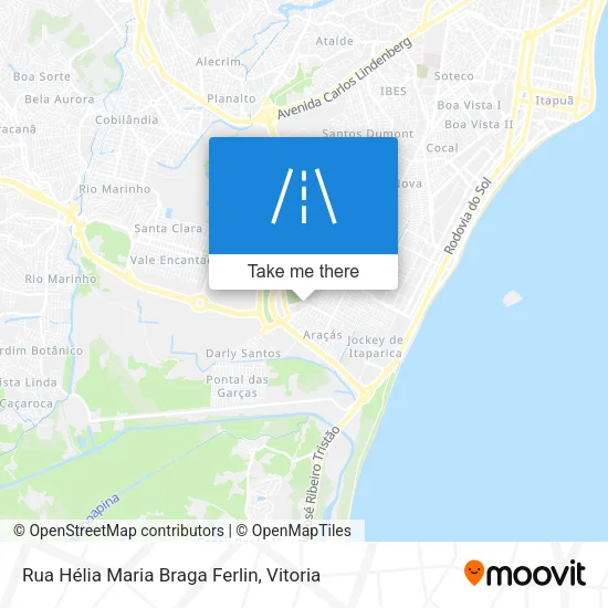 Rua Hélia Maria Braga Ferlin map