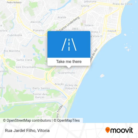 Rua Jardel Filho map