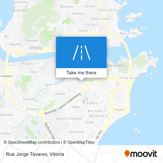 Rua Jorge Tavares map