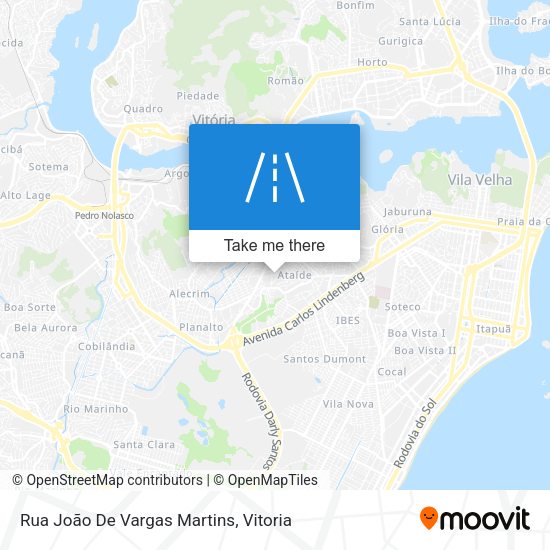 Rua João De Vargas Martins map