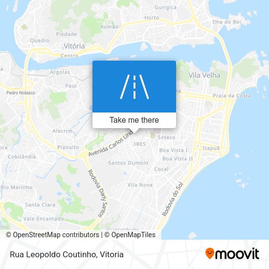 Rua Leopoldo Coutinho map