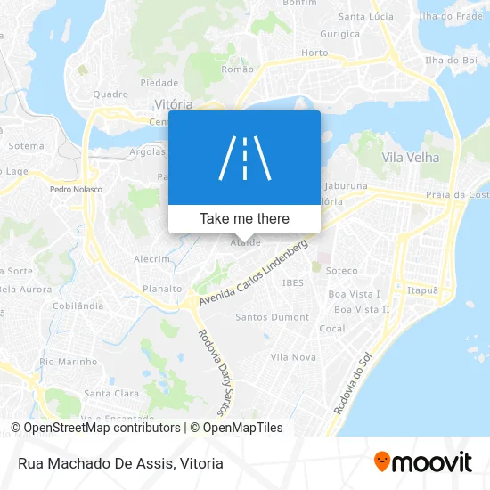 Rua Machado De Assis map