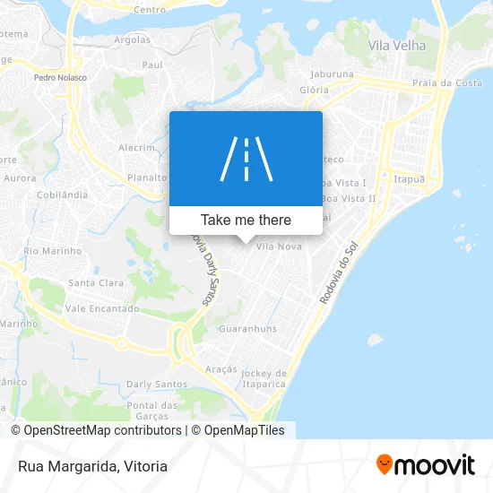 Rua Margarida map