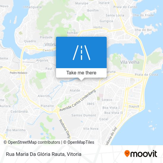 Rua Maria Da Glória Rauta map