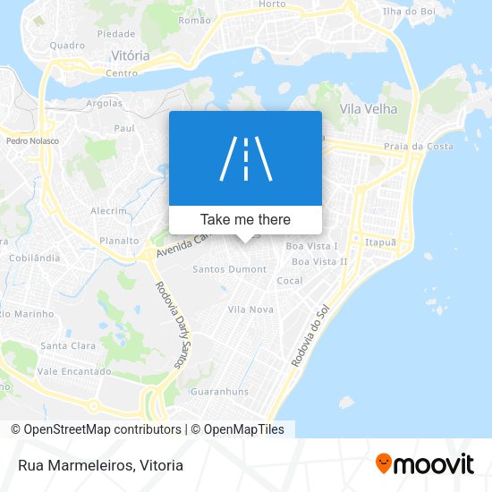 Rua Marmeleiros map