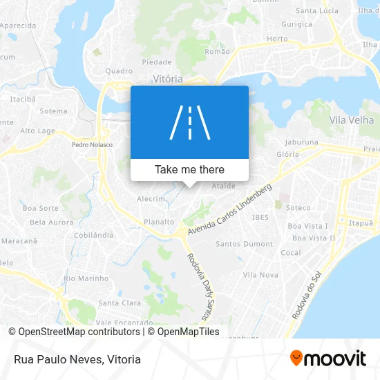 Rua Paulo Neves map