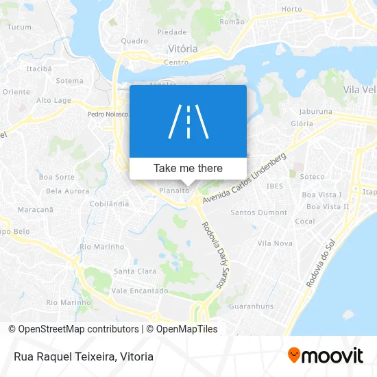 Rua Raquel Teixeira map