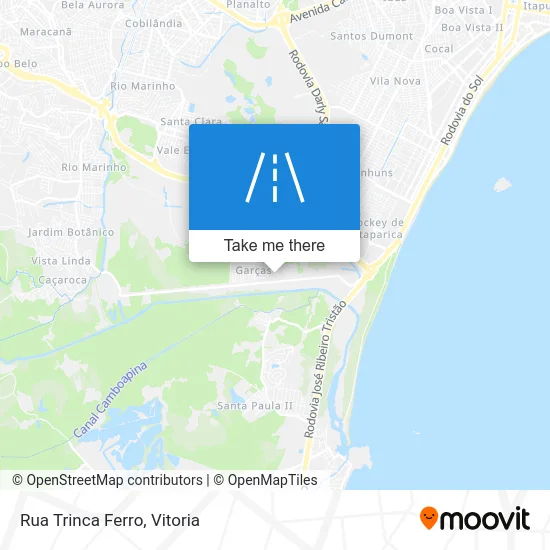 Rua Trinca Ferro map