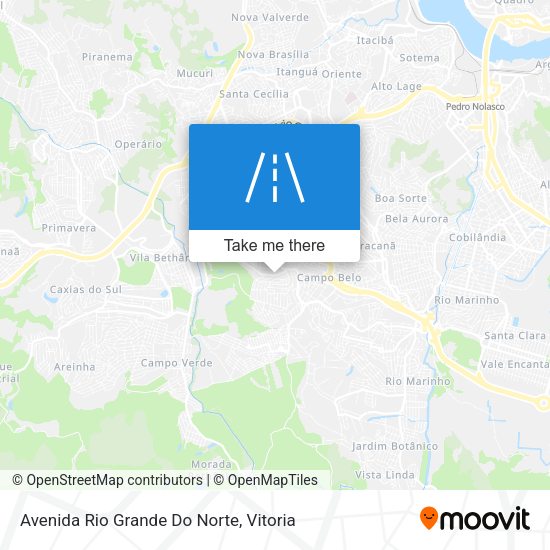 Avenida Rio Grande Do Norte map