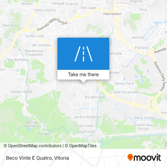 Beco Vinte E Quatro map