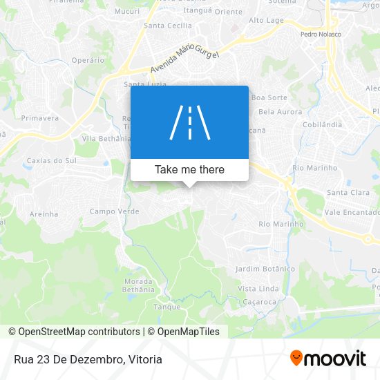 Rua 23 De Dezembro map