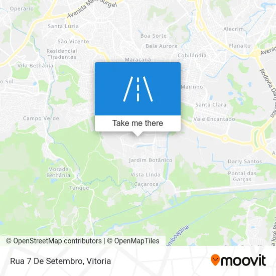 Rua 7 De Setembro map