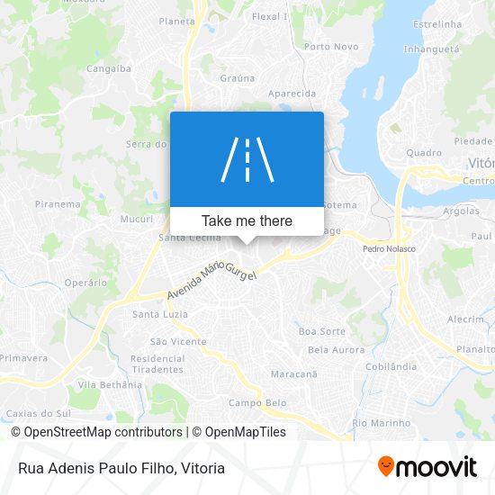 Rua Adenis Paulo Filho map