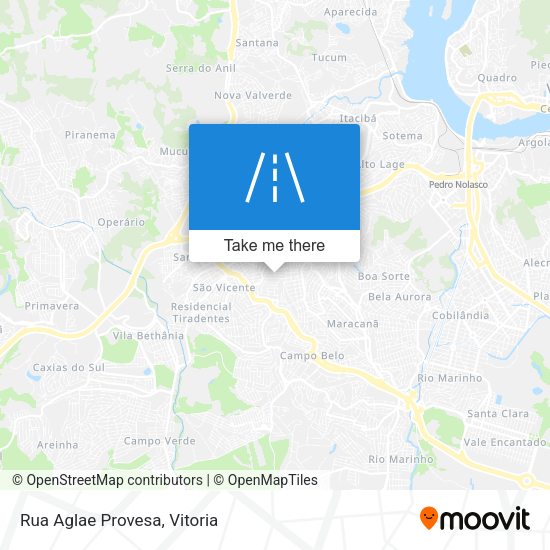 Rua Aglae Provesa map