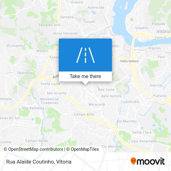 Rua Alaíde Coutinho map