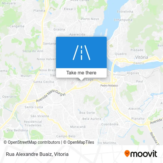 Rua Alexandre Buaiz map