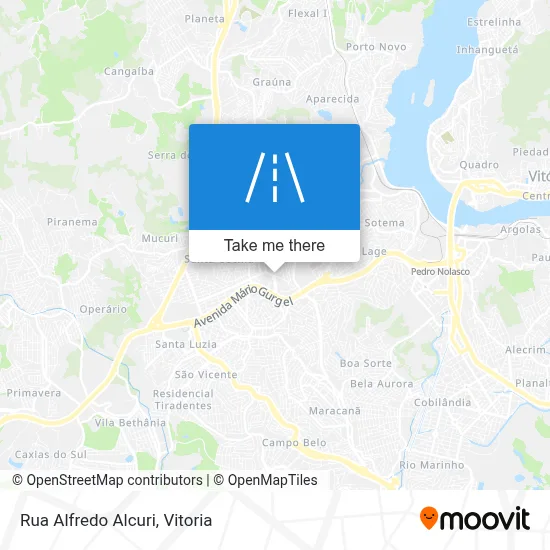 Rua Alfredo Alcuri map