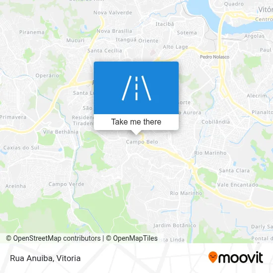 Rua Anuiba map